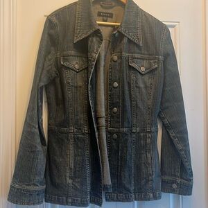 Dark denim jean jacket